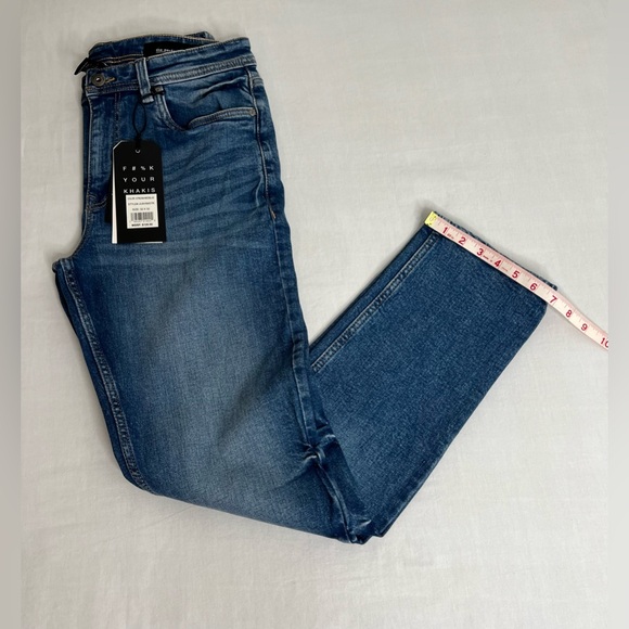 NYC The Perfect Jean Men’s Slim Thick Med Blue Size 32X32 New - Picture 6 of 9